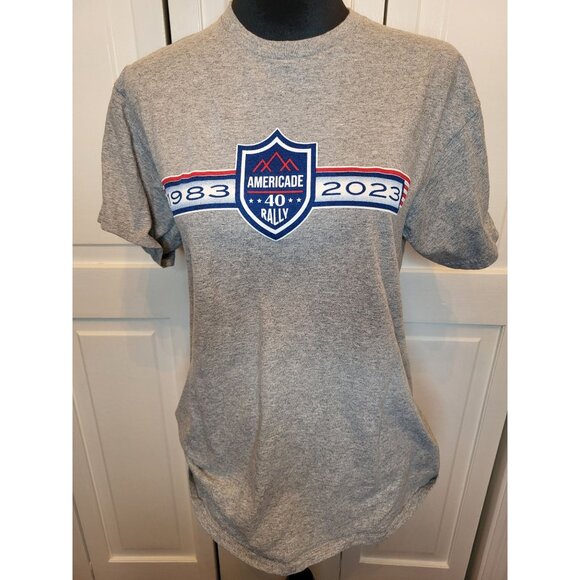 Americade 40th Annual Motorcycle Rally Graphic Tee M Biker Streetwear - Picture 4 of 7